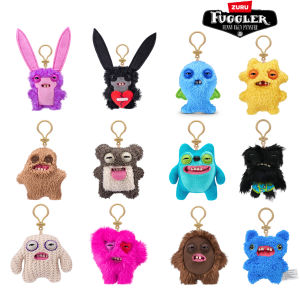 Original Fuggler Keychain Series 5 Funny Fugg Ugly Monster Plush Toys Cartoon Backpack Pendant Dolls Stuffed Peluche Gifts 11CM
