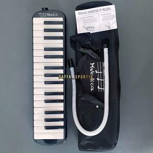 Pianika Melodica Original Tas Cover Hitam 32 Key Murah Alat Musik Tiup Pianika Anak