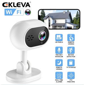 EKLEVA 1080P WIFI Baby Monitoring Camera Motion Detection Alarm Reminder Voice Interactive HD Night Vision Monitoring for Baby