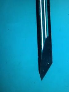 ใบมีดเครื่องตัดไวนิล 5 ชิ้น ใบมีดสำหรับหัวจับ ใบมีด องศาหัวจับใบมีด สำหรับSilhouette Cameo