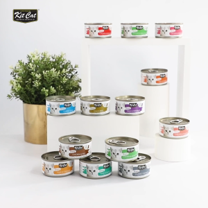 Kit Cat Gravy Wet Cat Food - Chicken/Tuna Flavor for Adult Cats 70g Can