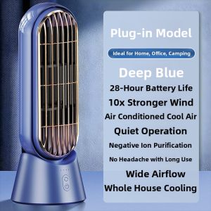 MURAN | Portable Desk Mini Air Conditioner USB Charging Quiet Cooling Fan