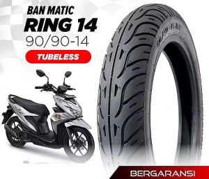 Ban Motor Matic Tubeless Federal 80/90 / 90/90 Ring 14