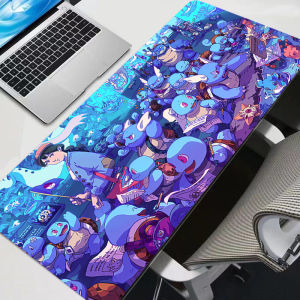 Bandai | Mouse Pad Pokemon Pikachu Anime Kawaii Gaming Accessories PC Computer Keyboard Gamer Desk Mat Alfombrilla Xxl Mousepad