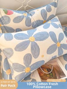 Kiss Dear | Cotton Pillowcase Pair Home and Children Use
