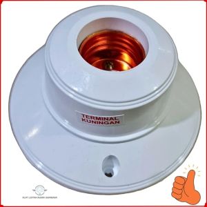 Fitting Plafon Minimalis UFO warna Putih-F3