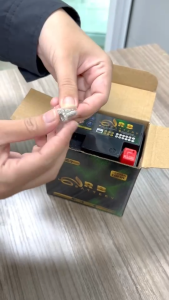 แบตเตอรี่ เวสป้า (12V/7Ah) สำหรับ VESPA LX125 LX150 แบตใหม่ไฟแรง มีประสิทธิภาพ คุณภาพสูง ยี่ห้อRB รุ่นYTZ7 แบตVespa Battery Vespa