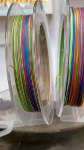 DÙ CÁ KIẾM MEGABARRA DÀI 150 MÉT CÔNG NGHỆ MỚI HÀNG CHÍNH HÃNG CÔNG TY DÂY MÀU VÀNG ÓNG RẤT DAI ĐU ĐƯA CON CÁ LỚN