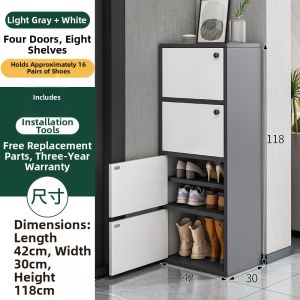 XUNHUAI | Dustproof High-Capacity Shoe Rack
