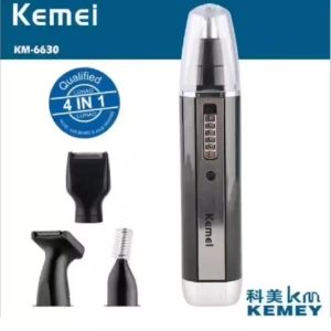 KEMEI Alat Cukur Rambut Multifungsi Tanpa Kabel 1 Set KEMEI KM-6630 Professional Hair Clipper / Mesin Cukur Rambut/ Cukuran Pemangkas Rambut / Mesin Potong Rambut / Alat Cukur Kumis / Alat Cukur Jenggot / Alat Cukur Bulu Kemaluan / Mesin Cukur Mini Cas