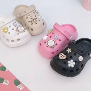 Maxi  summer casual slip on  thick sandal for kids girls  slipper for kids size 24-35