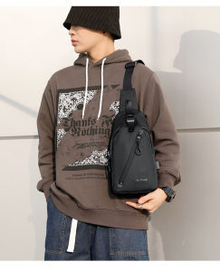 ARCTIC HUNTER กระเป๋าผู้ชาย กระเป๋าคาดอกผช กระเป๋าคาดอกผู้ชาย กระเป๋าผู้ชายกระเป๋าคาดหน้าอกใหม่กระเป๋าเป้เดินทางเทรนด์พร้อม Usb กันน้ำสำหรับกีฬา Crossbody กระเป๋ากระเป๋าเป้ธุรกิจ