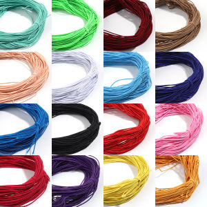 25Yards/Lot Color Braided Elastic Cord Beading Craft Stretch Threads String for Jewelry Making DIY Bracelet Necklace Accessories