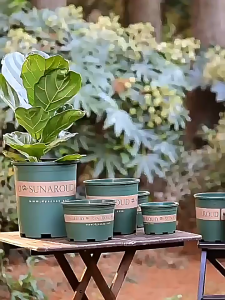 Plastic Flower Pots Balcony Pothos Potted Moonflowers Extra Large Thickened Resin Gallon Pots