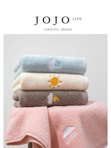 Pure Cotton Face Towel Absorbent Home Use Childrens Towel JOJOS L. PD.Ice  Style Bath Towel Face Wash Towel