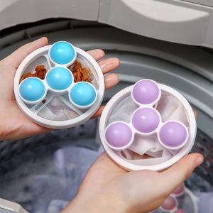 【On Sale】Washing Machine Hair Filter Cleaning Mesh Bag Floating Pet Hair Lint Mesh Remover Pouch Laundry Washing Machine Lint Catcher