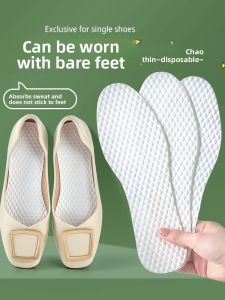 LINGMIAO | Disposable Insoles for Womens Shoes Absorbent Anti-Odor Breathable