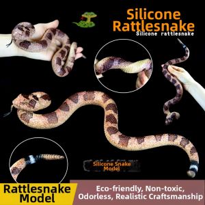 Realistic Soft Rubber Poisonous Snake Toy