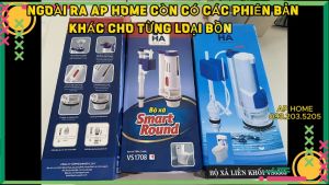 Bộ Xả Bồn Cầu 2 Nút Nhấn Thông Thường Dùng Cho Bồn Cầu Liền Khối Bồn Cầu 2 Khối Nhựa Hùng Anh - Phụ KiệnPhòngTắm AP Home