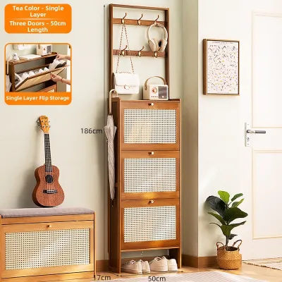 DIHUANTUO | Slim Space-Saving Shoe Cabinet
