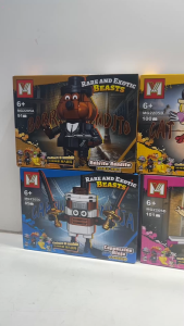 MG2205 Italian Brainrot 8 in 1 Building Blocks Tralalero Tralala Tung Tung Sahur Minifigures Toys for Boys Girls Kids