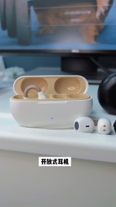 หูฟังบลูทูธแบบหนีบหู การนำเสียงแบบเปิดโล่ง กันน้ำระดับ IPX7 โทรแบบ HD ไม่หลุดขณะออกกำลังกาย