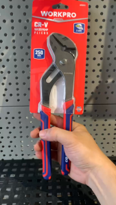 250mm Kìm mỏ quạ có thể điều chỉnh được CRV 10 inches Workpro WP231111