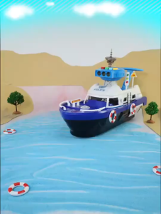 Mainan Anak Kapal Inersia Simulasi Jalur: Petualangan Laut untuk Si Kecil - Mainan Simulasi Trek Inersia Perahu Diecast & Kendaraan Mainan Musik Cerita Mainan Lampu Model Kapal - Mainan Mobil Parkir Mainan Anak Laki-laki