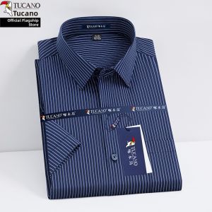 TUCANO | Mens Wrinkle-resistant Business Shirt Long Sleeve
