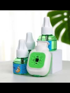 Plug Set Electric Mosquito Repellent Liquid with Heater: Odorless, Non-Toxic & Safe for Pregnant Baby & Kids