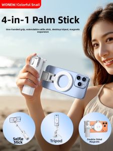 WONEW | Portable Bi-Directional Magnetic Selfie Stick