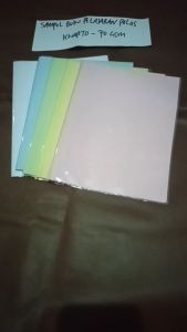Sampul Buku Pelajaran Polos - Kwarto 70 GSM