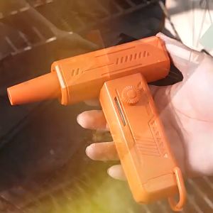 New Violent Turbo Fan Mini With Light Blowing Dust Dryer Camping Outdoor 130000rpm High-Speed Handheld Dust Blower Fan