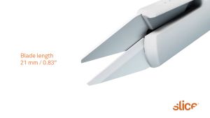 Slice 10595 Self Opening Scissors Ceramic Blade Safety Cap