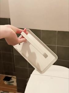 Morotel | Bathroom Organizer Toilet Paper Holder and Phone Storage