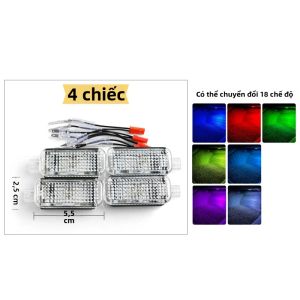 Đèn Chiếu Sáng Chân Xe Skoda Octavia 3 A7 MK3 5E 2015-2020 Đèn Trang Trí Nội Thất Phụ Kiện Đèn Nhựa ABS