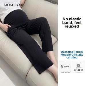 Mom Jane | Maternity Comfortable Stretch Modal Trousers