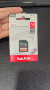 Thẻ nhớ SDHC SanDisk 64Gb Class 10 100MB/s - Hàng Chính Hãng