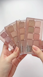 Bảng phấn mắt dễ thương màu chuẩn 10 ô Gogo Tales Sweet Misty Eyeshadow Palette 12g