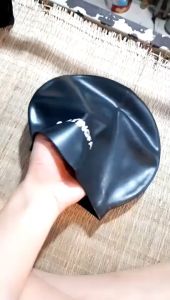 Ready stock In Jakarta Yingfa Topi Renang Bahan Silikon Elastis Anti Air Untuk Pria/Wanita