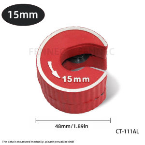 Round Pipe Tube Cutter Aluminium Alloy Body Self Locking for Copper Tube Aluminium PVC Plastic Mini Round Pipe Cutter Tool