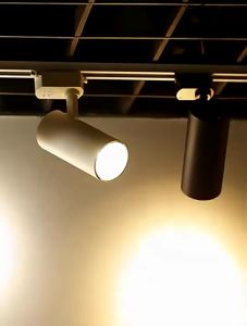 Đèn rọi ray đèn rọi 20W COB màu đen hoặc trắng - Ánh sáng trắng -Ánh sáng vàng Cao cấp Bảo hành 2 năm 2 chế màu (VUI LÒNG MUA THANH RAY)