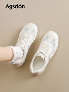 Agsdon | Giày Sneaker Đế Cao Giấu Gót Thoáng Khí Cho Nữ