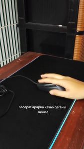 TaffGO Gaming Mouse Pad Glowing RGB LED High Precision