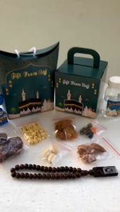 Paket Oleh Oleh Haji dan Umroh paket dus teng-teng/paket dus tali paket COKLAT TASBIH 33