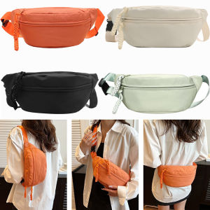 Half Moon กระเป๋าคาดเอวกีฬากระเป๋าคาดหน้าอกสายรัดปรับระดับได้ กระเป๋าคาดเอวอเนกประสงค์สําหรับยิม Goers Commuters Traveler