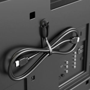 Stretchable Silicone Wire Storage Organizer Desktop Data Line Hanger Wall Punch-free Durable Hooks For Frame Stairway Hanging