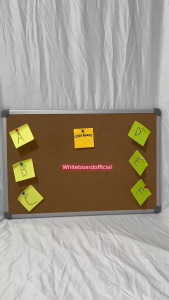 SAKANA Cork Board Gantung 45x60cm / Message Board / Pin Board / Papan Mading / Papan Pengumuman