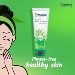 Himalaya Purifying Neem Face Wash 100ml/50ml - Sabun Cuci Muka Untuk Jerawat Acne Skincare