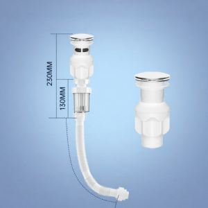 Drain Extension Pipe for Multiple Basins